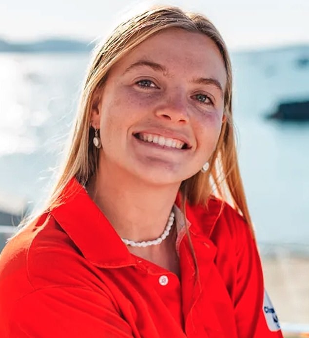 Deckhand Kobi Curtis (pictured) alleged the skipper displayed 'very unsafe behaviour', including snoring in front of guests, arriving late for shifts and vaping while steering
