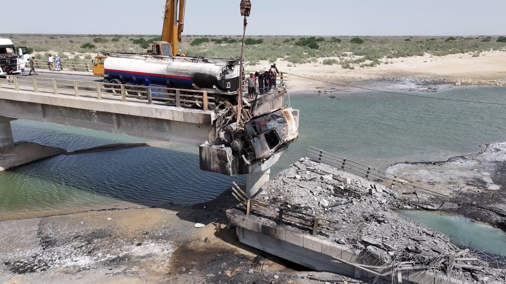 Iran Accuses US Of Striking Civilian Infrastructure In Hormozgan Province