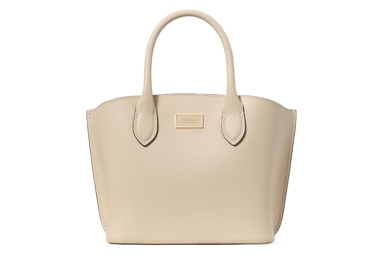kate spade new york Suite Crossgrain Leather Crossbody Tote Bag