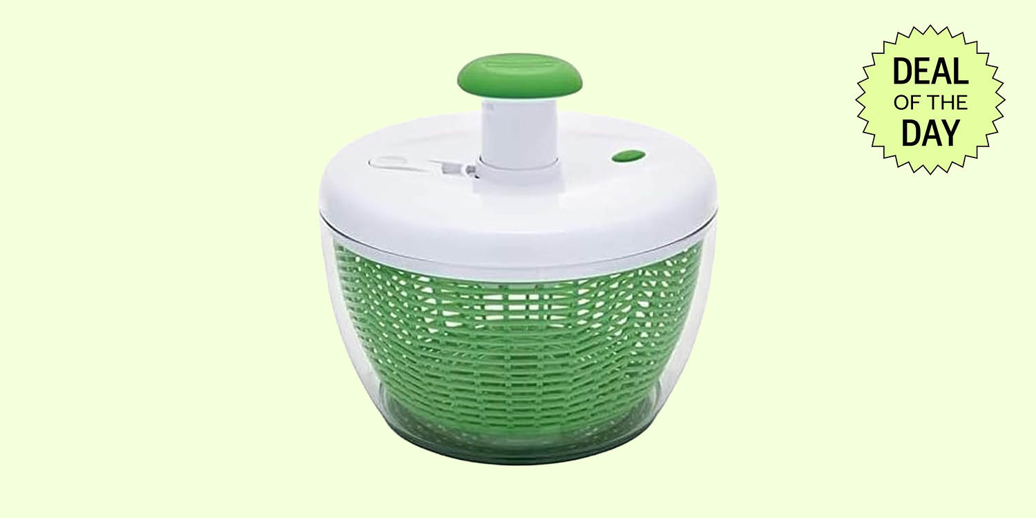 This Farberware salad spinner is more than 30% off, and perfect for washing lettuce and other produce