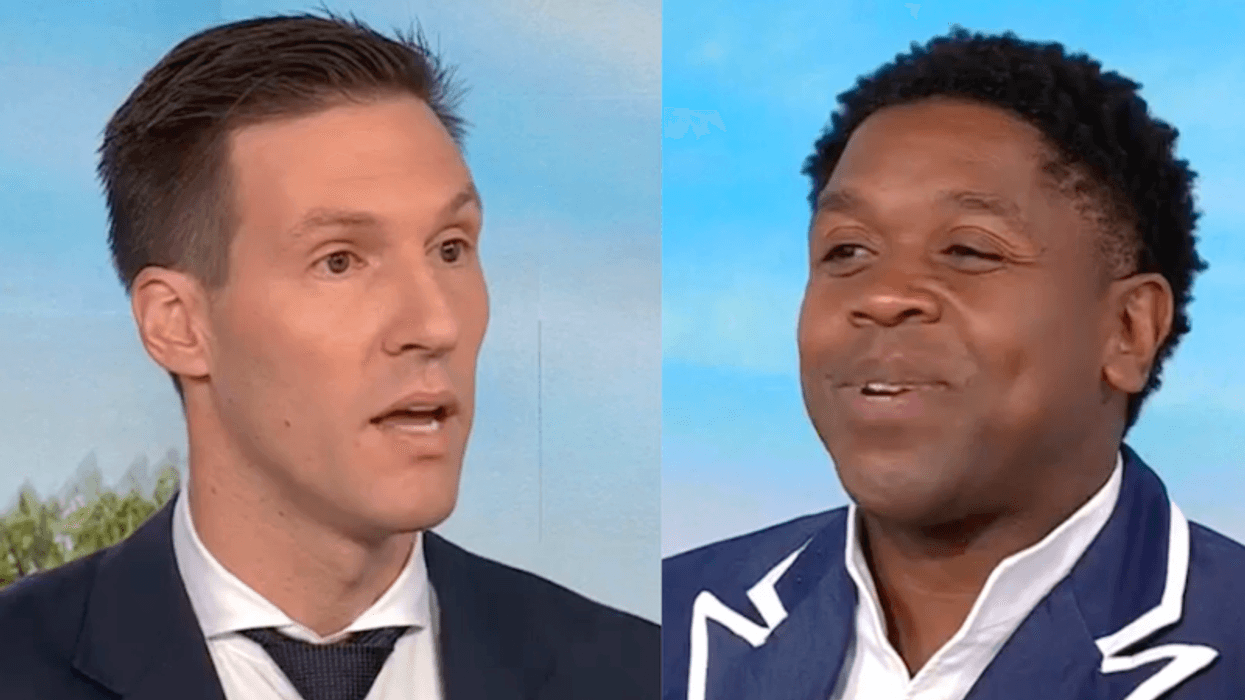 Republican mocked to his face on CNN for rationalizing conflict Trump claims on Iran