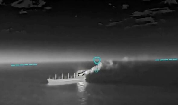 The attack is reportedly part of a larger Ukrainian effort to push the Russians out of Crimea