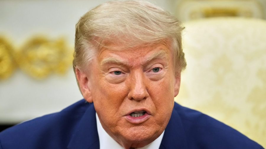 Trump warns of strikes to infrastructure if Iran targets ships in Strait of Hormuz