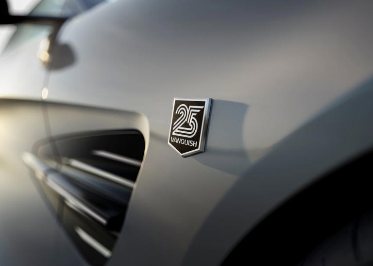 Aston Martin Vanquish '25' edition celebrates a quarter of a century of ...
