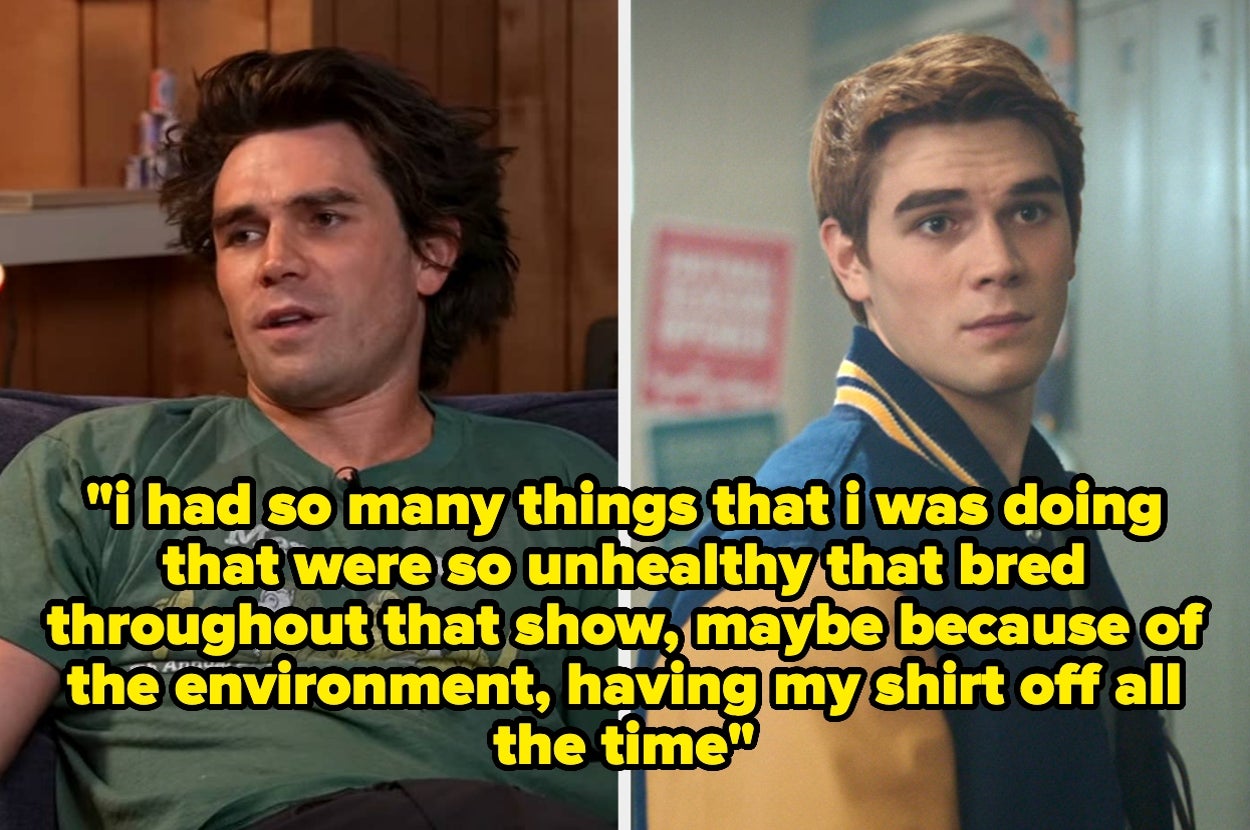 KJ Apa opened up about dealing with disordered eating on "Riverdale"