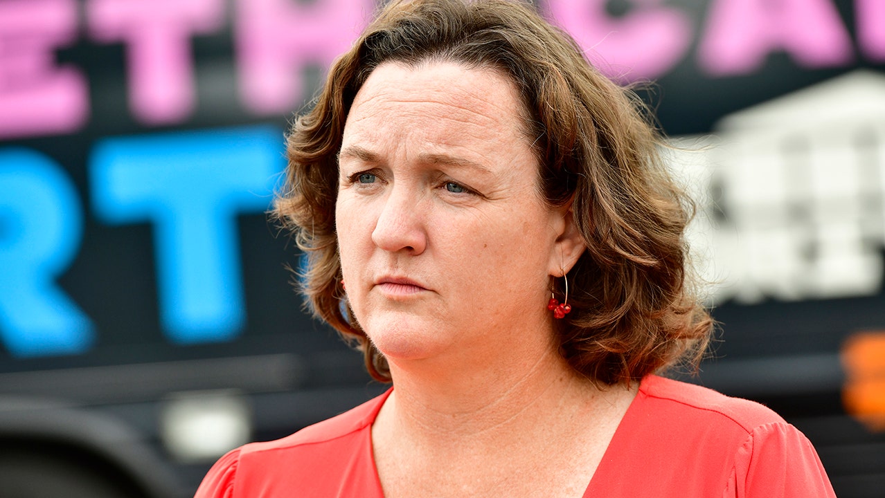 Then-Rep. Katie Porter, D-Calif., is seen on May 28, 2023 in Los Angeles.