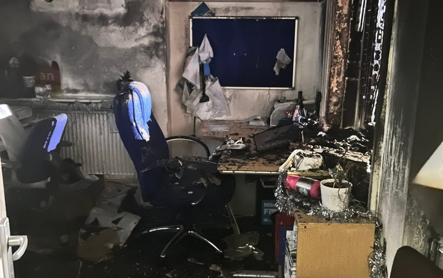 Mike Freer's firebombed office stood less than 200 yards from the nearest synagogue