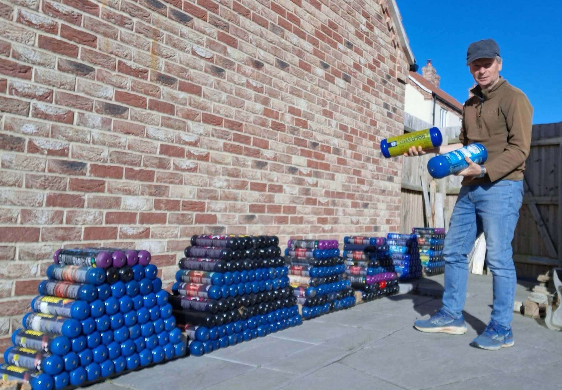 ‘I’ve picked up 3,500 nitrous oxide canisters lying around – it’s an epidemic’