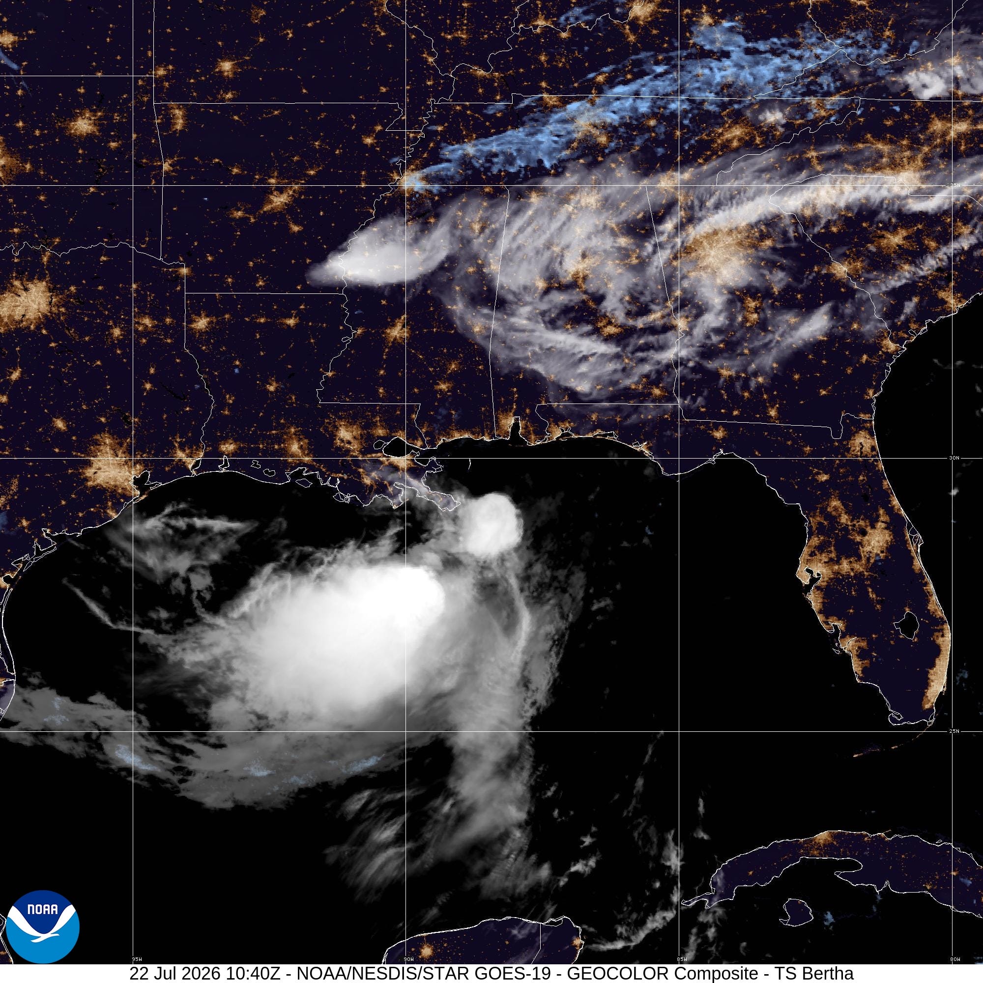 Is there a hurricane coming to Texas? Tropical Storm Bertha heads west