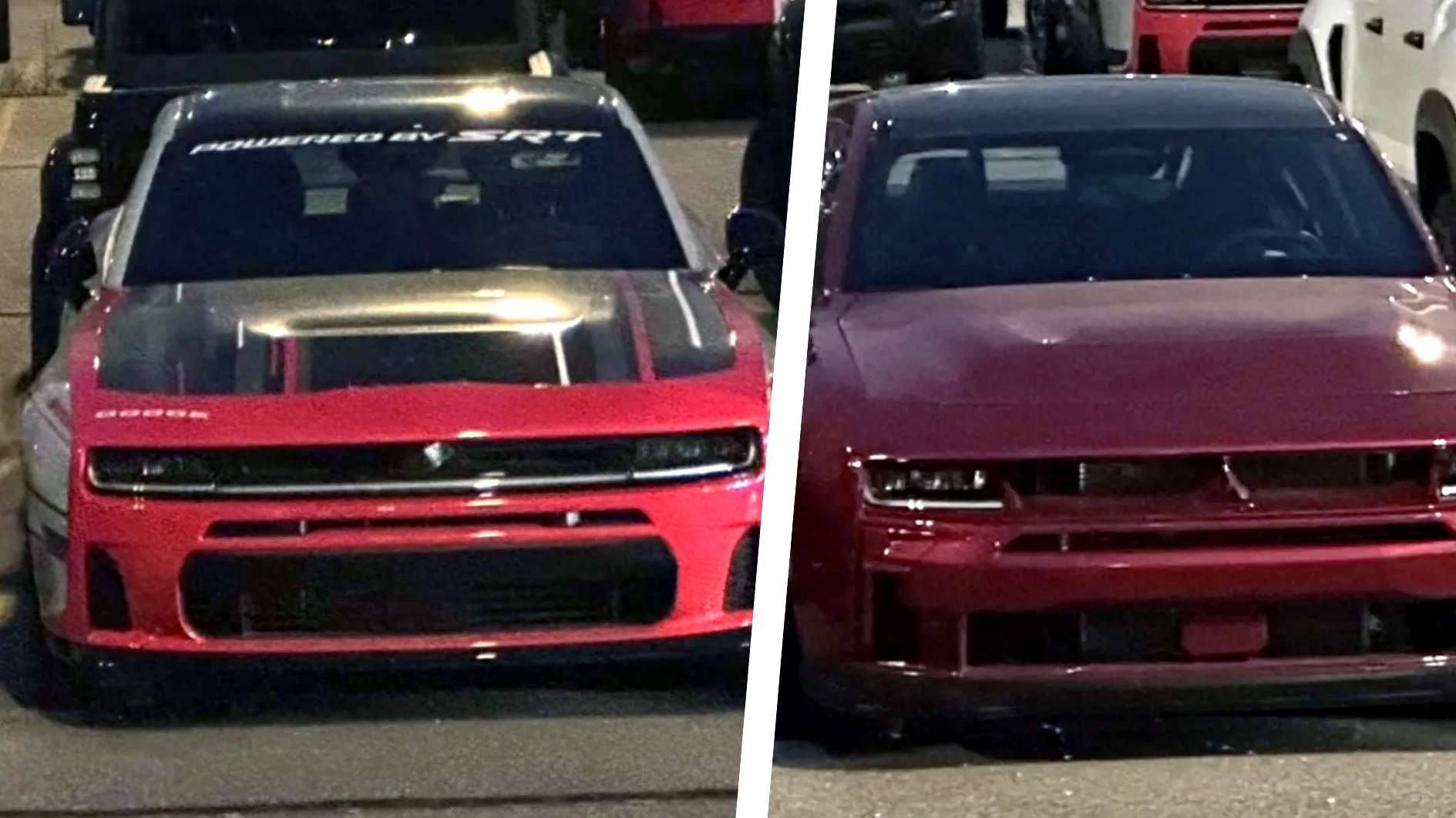 Leaked video appears to show two new Dodge Chargers, SRT and all
