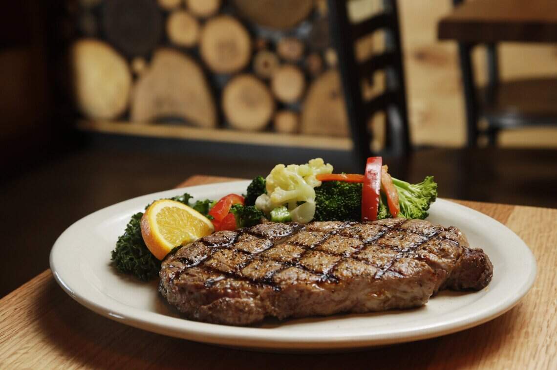 Cattleman’s Roadhouse menu includes Black Angus beef that’s hand-cut and aged for a minimum of 28 days.
