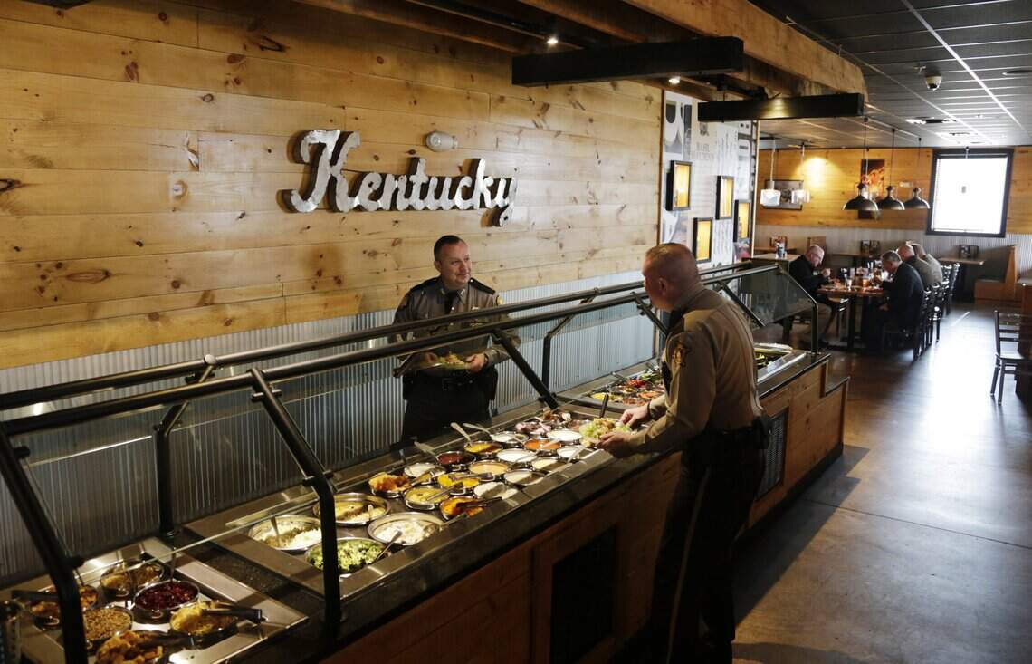 Cattleman's Roadhouse has a popular all-you-can-eat salad bar.