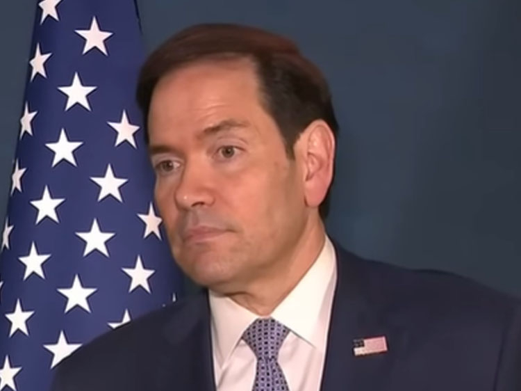 Reporter to Rubio: "Are China and Russia giving targeting info to Iran? These last few attacks have been devastating"