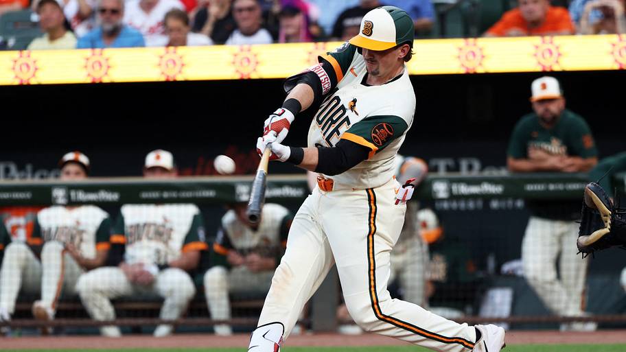 Baltimore Orioles catcher Adley Rutschman
