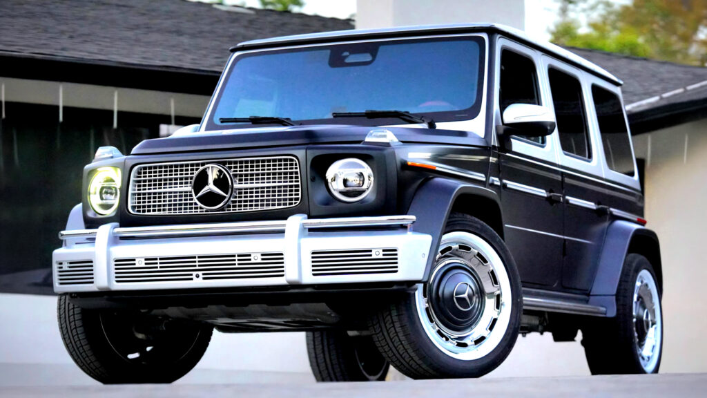 A New Mercedes G-Class With An Alibaba Kit Bid To $60,000 Below What The Owner Put In