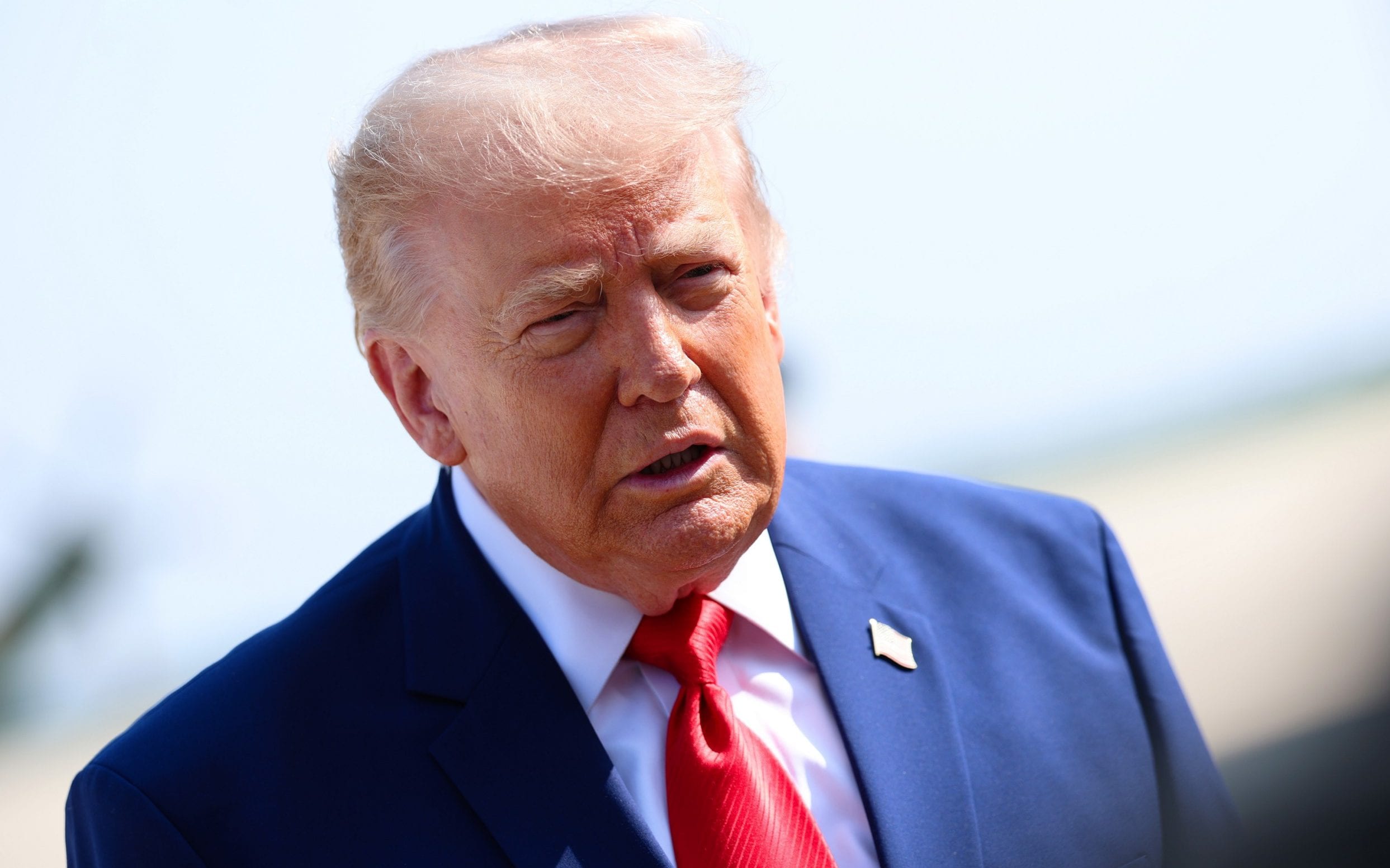 President Trump made the threat days after US forces took out at least five bridges around Bandar Abbas, a port city