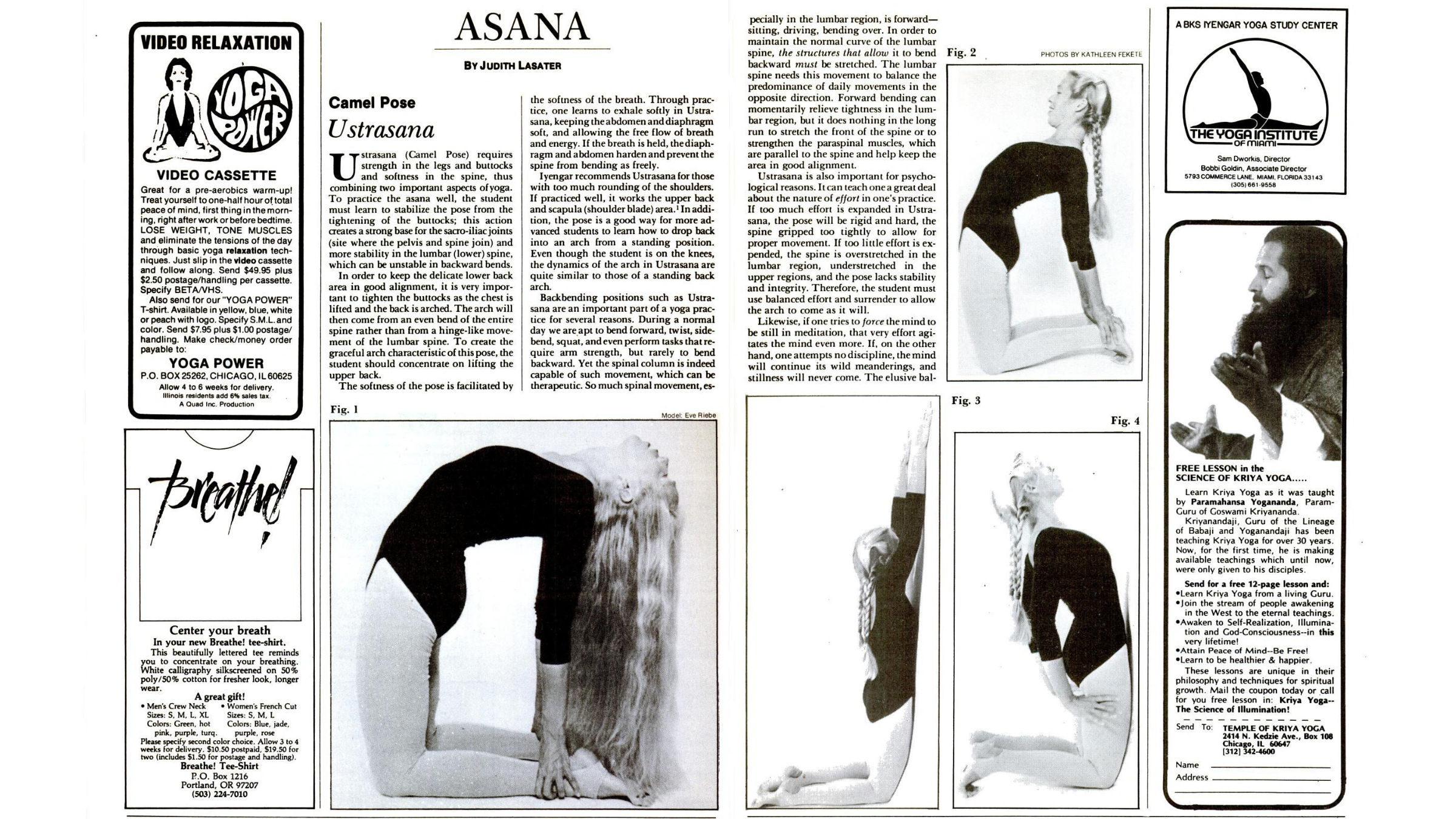 Diagrams depicting a woman in Camel Pose