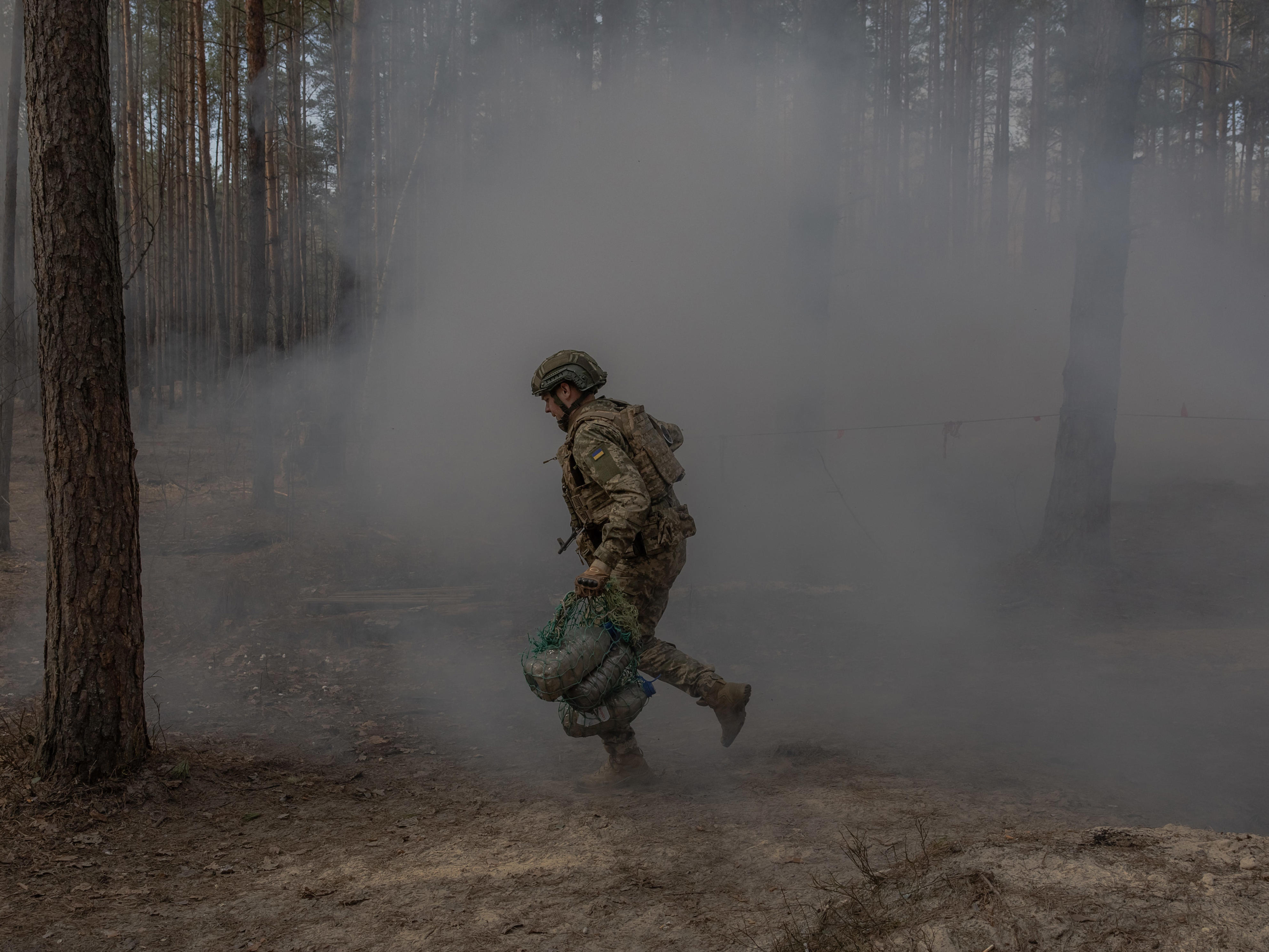 Ukrainian troops are walking more and spreading out to avoid drones, special operator says