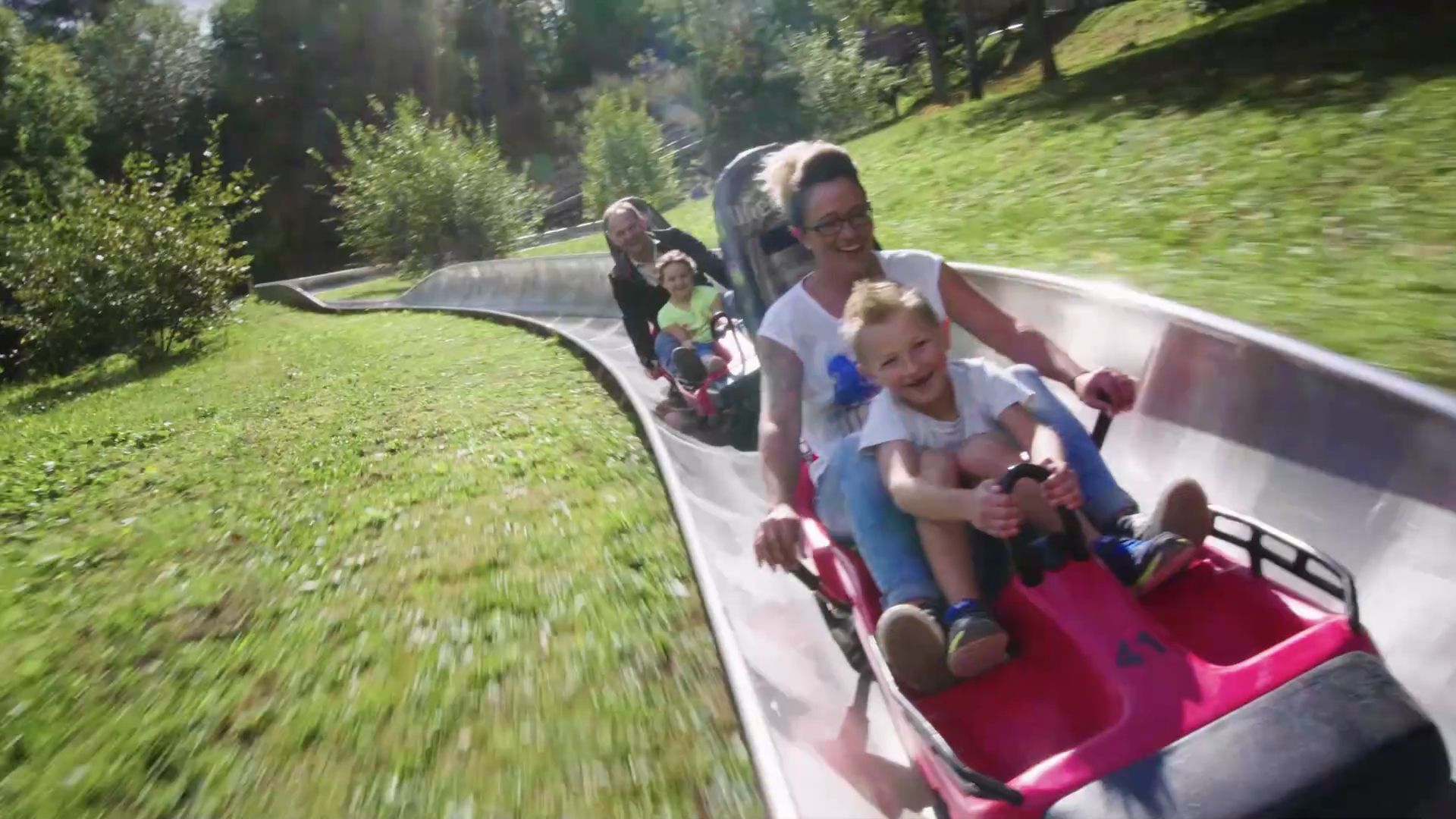 Das ist die beste Sommerrodelbahn in Franken