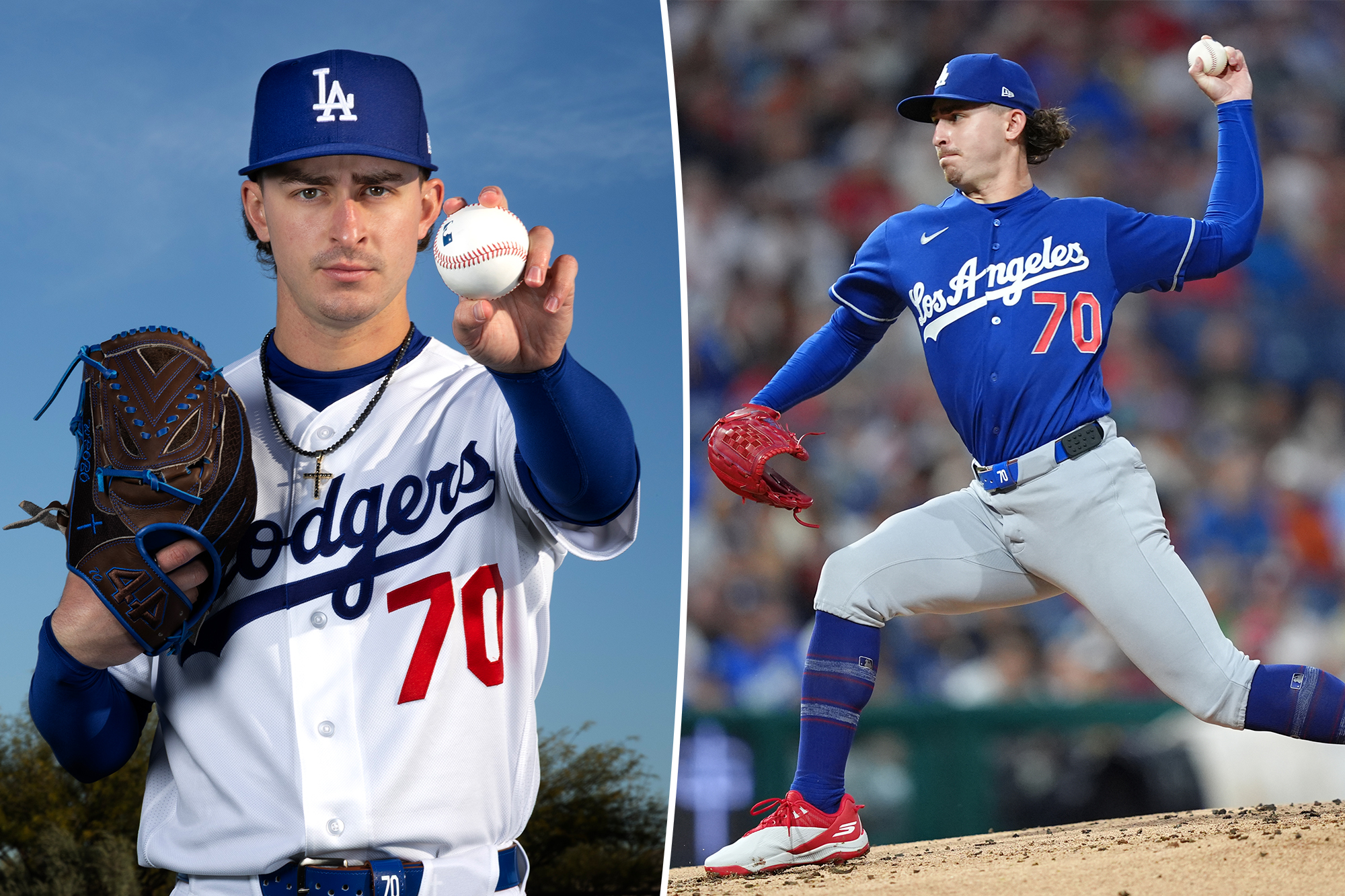 Can Justin Wrobleski force his way into Dodgers’ playoff rotation?
