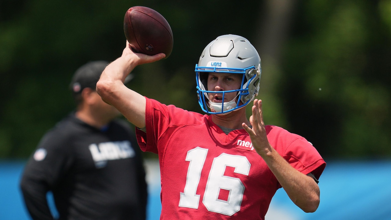 Jared Goff Talks Lions' New OC, Changes to Offense, NFL Germany Game and More in B/R Interview