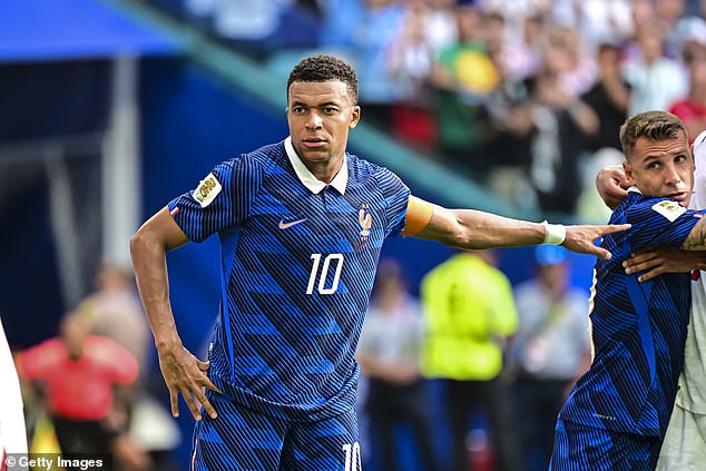 Mbappe walked away from the tournament with the Golden Boot for scoring the most goals