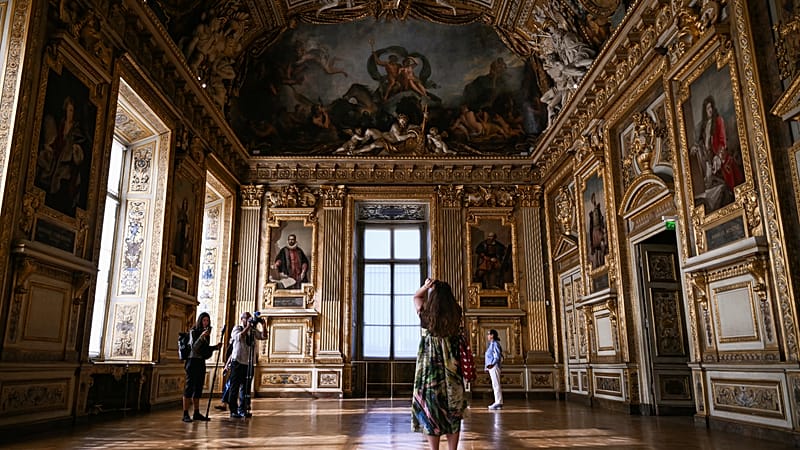 Louvre's Apollo Gallery reopens after Crown Jewels theft scandal