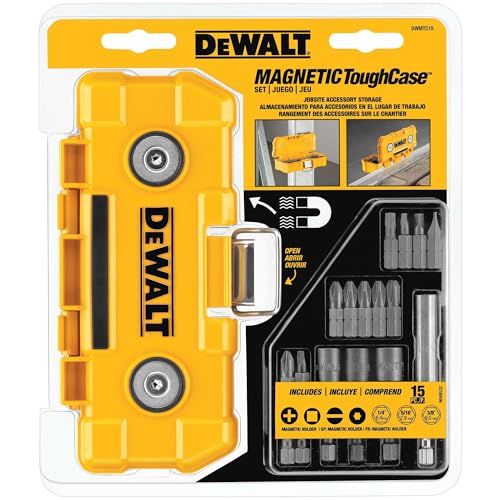 DeWalt 15-Piece Impact Driver Bit Set&comma; &dollar;24 at Amazon