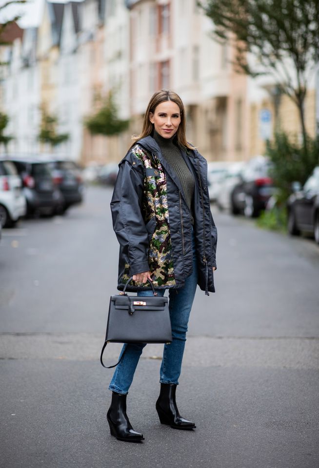 Boots With Jeans Lug Sole Boots