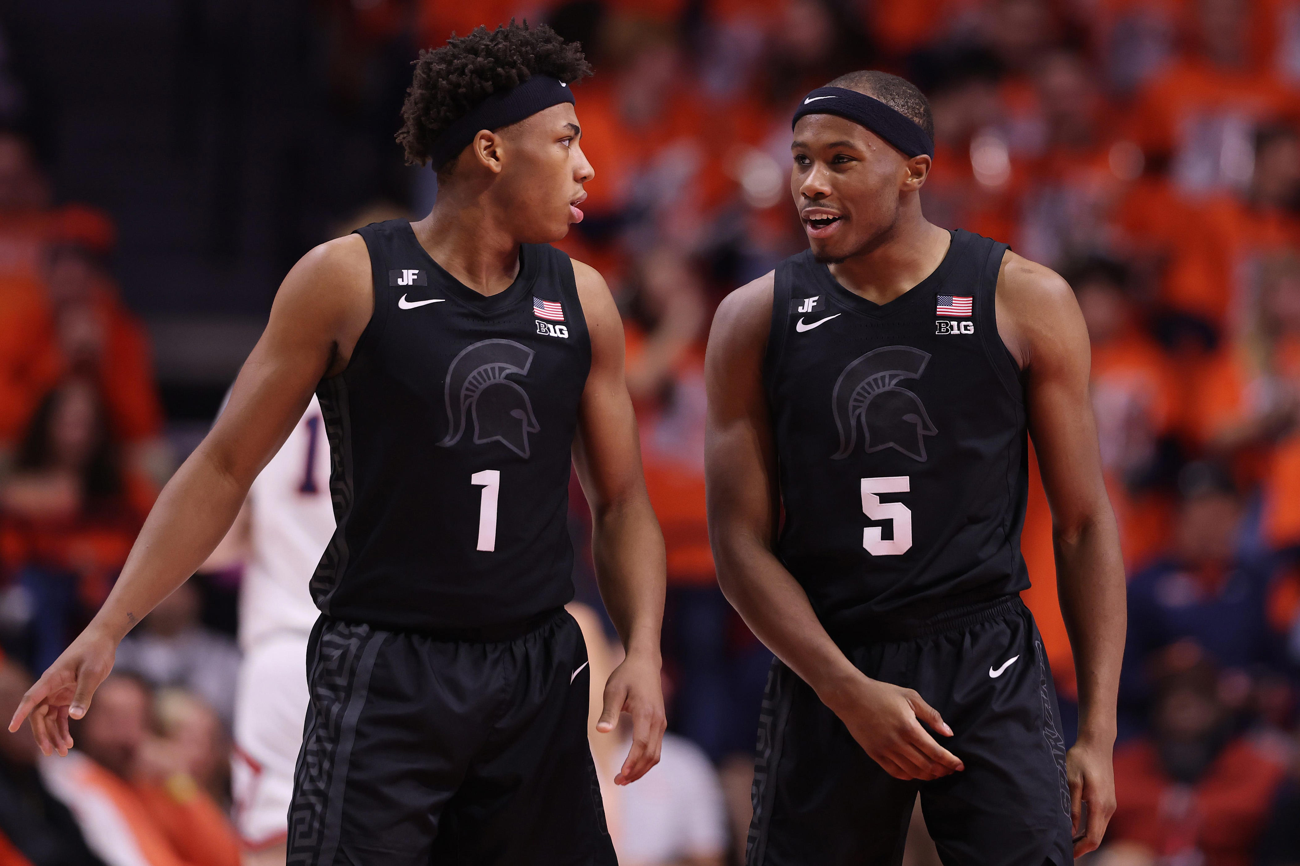 Tre Holloman returns 'home' to Michigan State after polarizing transfer