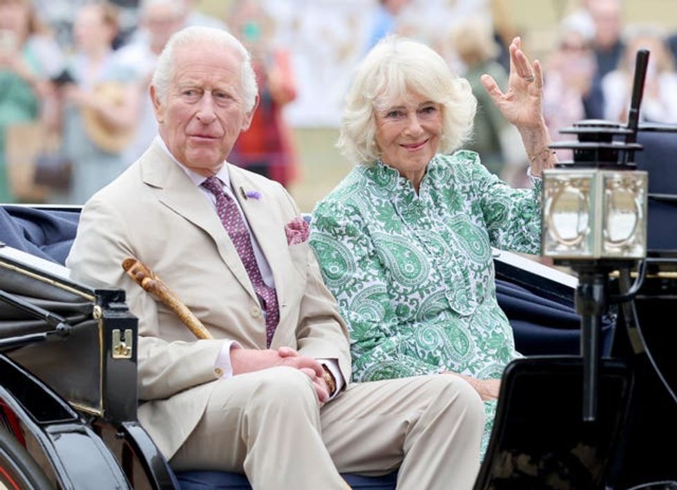 The King and Queen returned to their Sandringham residence by horse-drawn carriage (Chris Jackson/PA) (PA Wire/PA Images - Chris Jackson)