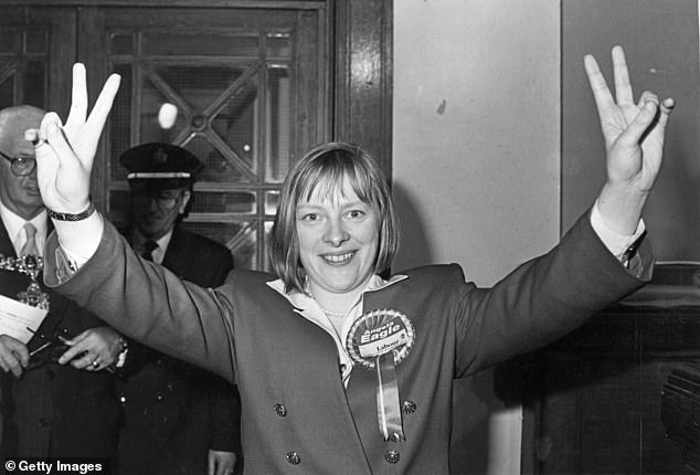 On the other hand, Ms Eagle, pictured after being elected as an MP in 1992, has been in Westminster for over three decades - and now finally has a Cabinet role to show for it