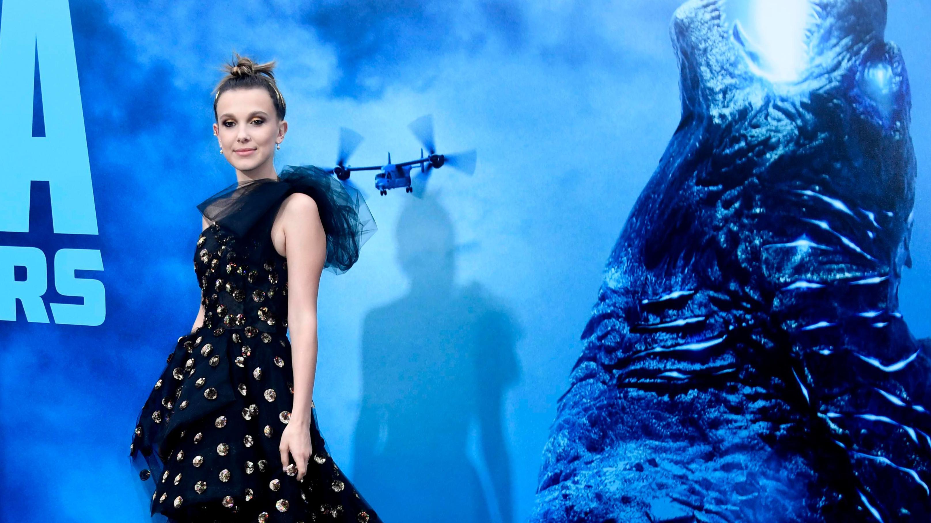 Millie Bobby Brown appeared in the Godzilla vs Kong film alongside Kaylee Hottle