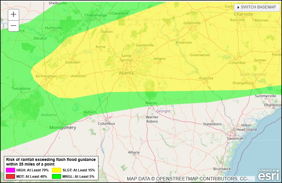 Heavy rain on the way for the end of the week