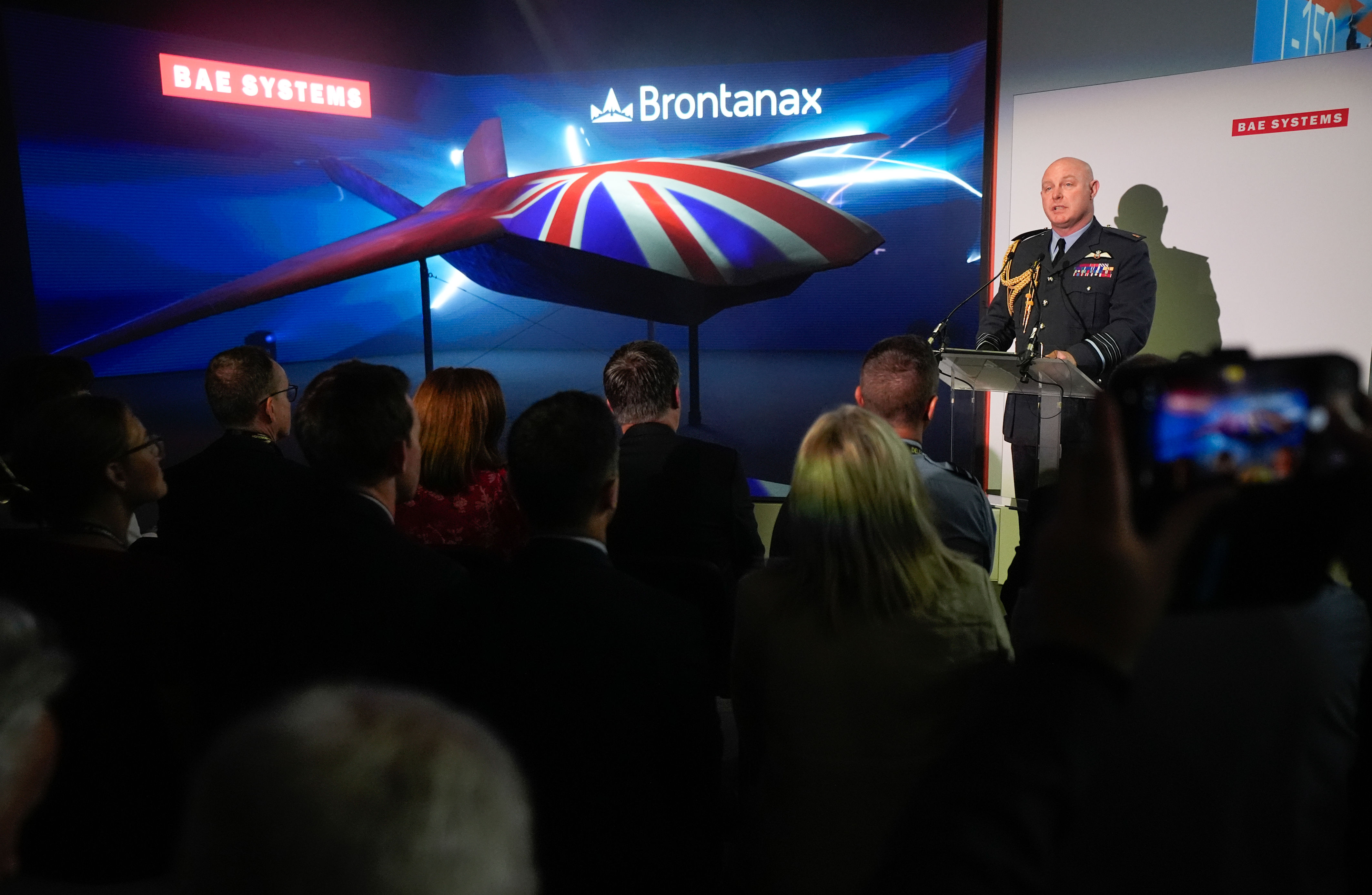 UK's BAE enters uncrewed fighter competition with 'Brontanax'