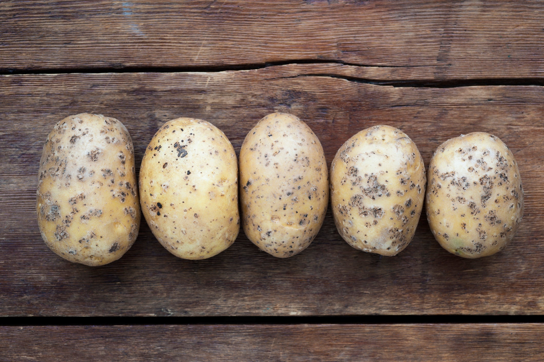 Less water can mean more small potatoes and fewer proper roasties (Getty/iStock)
