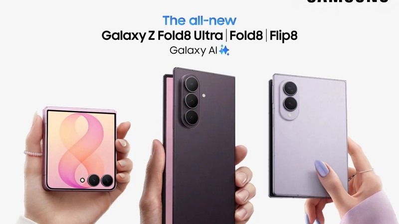 Samsung Galaxy Z Fold8 Ultra, Fold8 and Flip8: Foldables, perfected for every way of living