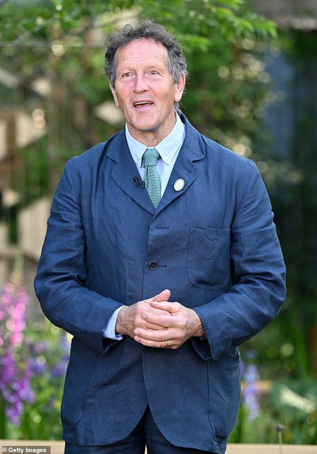 Monty Don led tributes and wrote: 'I am so sorry to hear this. My regards and condolences to all his family'