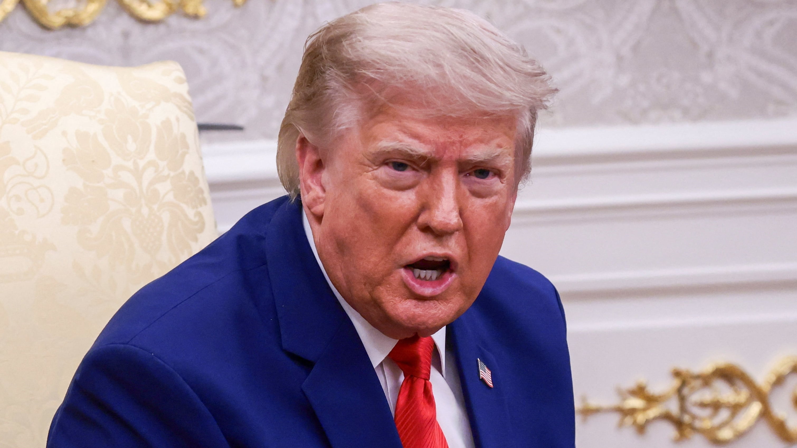President Trump in turn fired Noem in March over a slew of scandals that engulfed her tenure at DHS. / Evelyn Hockstein / REUTERS