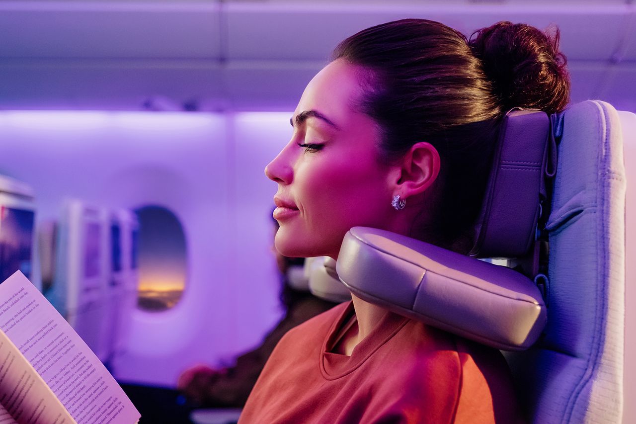 Airline Announces New ‘Game-Changing’ Headrest to Improve Sleep in Economy Class