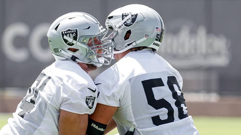 Las Vegas Raiders LT Kolton Miller, IOL Jackson Powers-Johnson