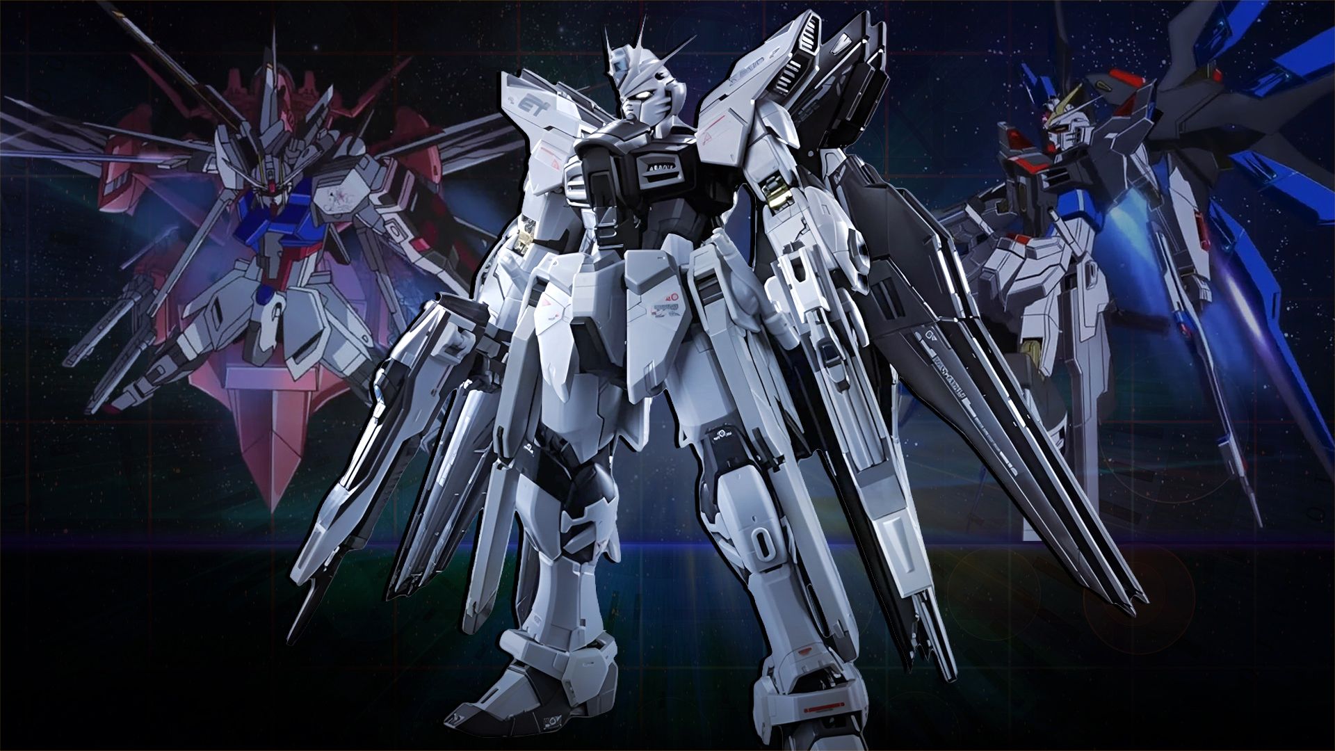 12 years later, Gundam SEED brings its monochrome mecha redesign to the US