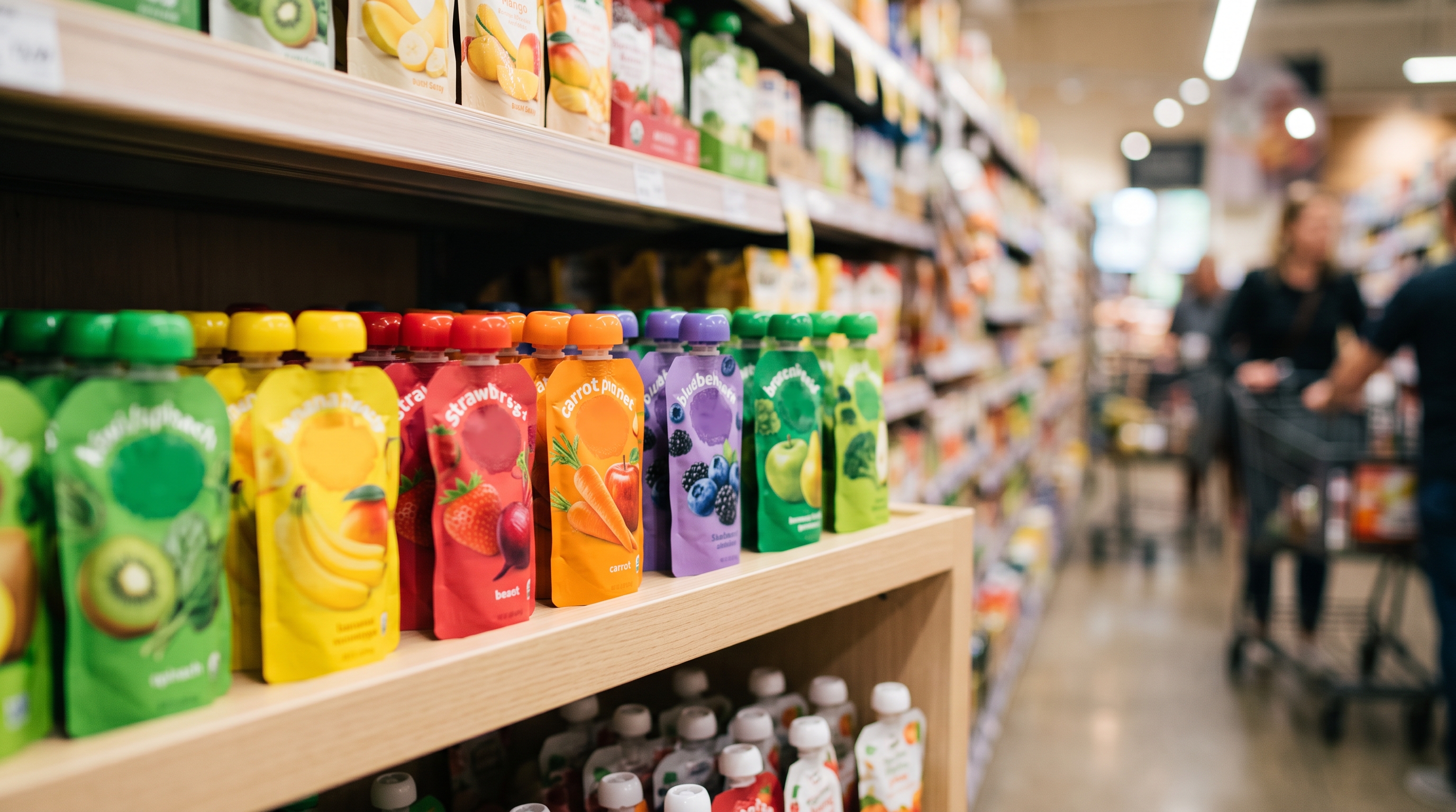 Fruit puree pouches recalled at Kroger, Meijer, Target over plastic ...