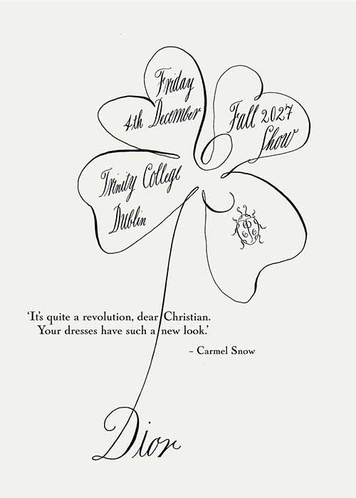 Dior runway show comes to Ireland