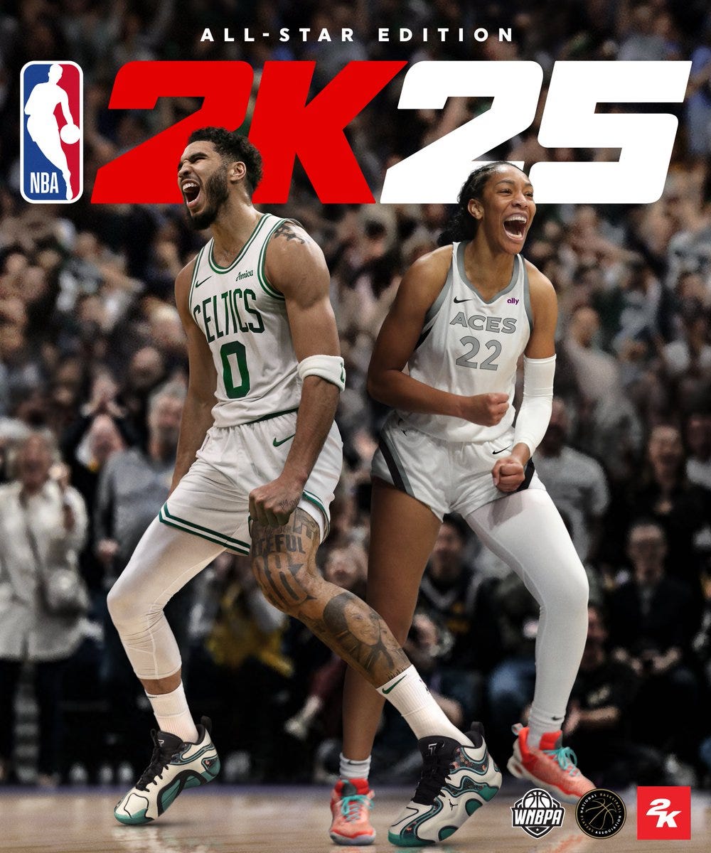 NBA 2K covers through the years