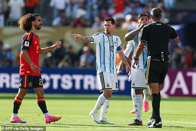 His attempt to get Marc Cucurella sent off for a minor infraction was viewed as pathetic