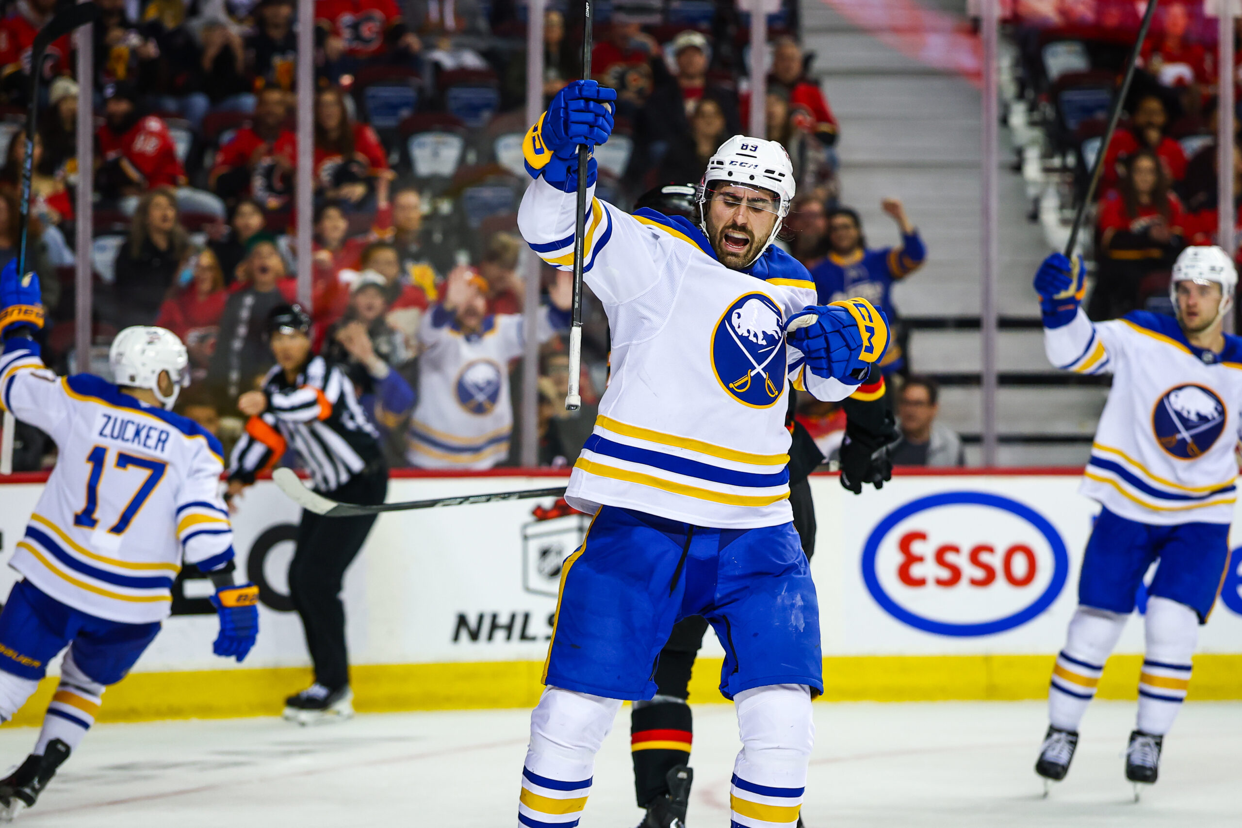 NHL: Buffalo Sabres at Calgary Flames