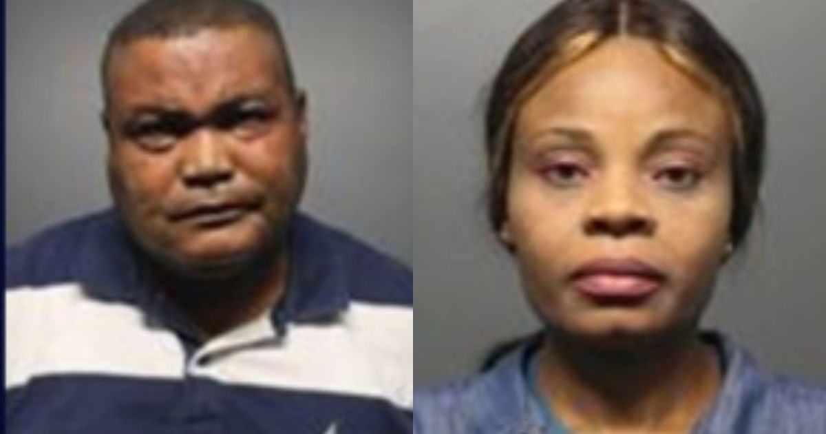 Two employees of a nursing home arrested after an elderly woman died in the snow after they failed to check on her