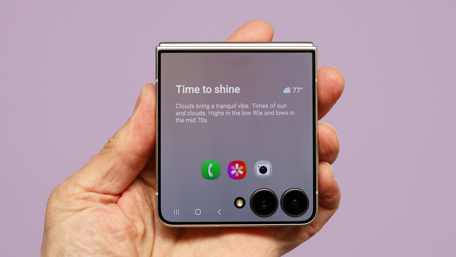 Samsung Galaxy Flip 8 hands-on: Camera features and image quality