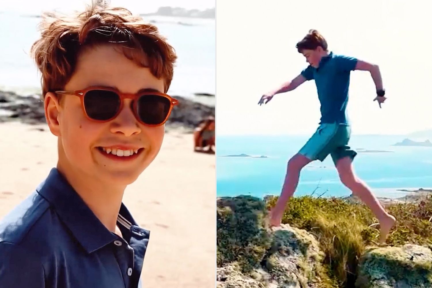 Prince George shows off his thrill-seeking side in new video released for his 13th birthday